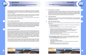 Guía Rápida Guía Rápida - Ministerio del Medio Ambiente