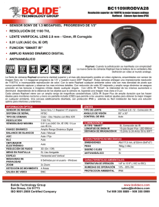 bc1109irodva28 - Bolide® Technology Group