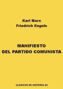 Manifiesto del partido comunista