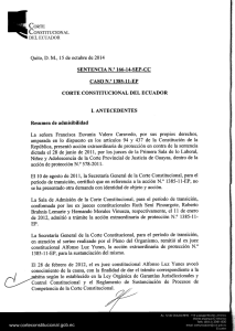 Niñez y Adolescencia de la Corte Provincial de Justicia de Guayas