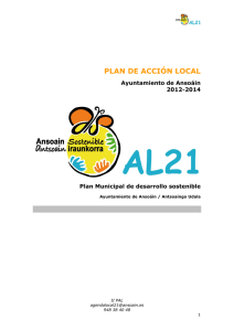 plan de acción local - Ayuntamiento de ANSOÁIN
