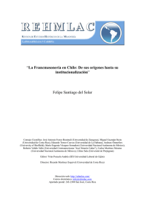 La Francmasonería en Chile: De sus orígenes