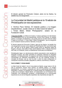 La Comunidad de Madrid participa en la 19 edición de