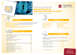 Técnico Superior en Administración de Sistemas Informáticos en Red