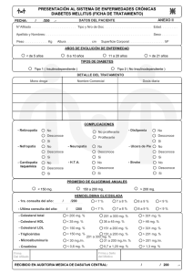 Formulario Diabetes