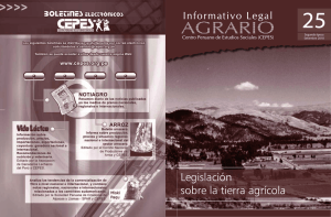 Informativo legal agrario 25.indd