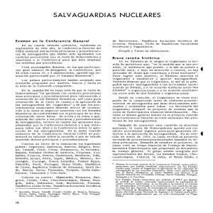 SALVAGUARDIAS NUCLEARES