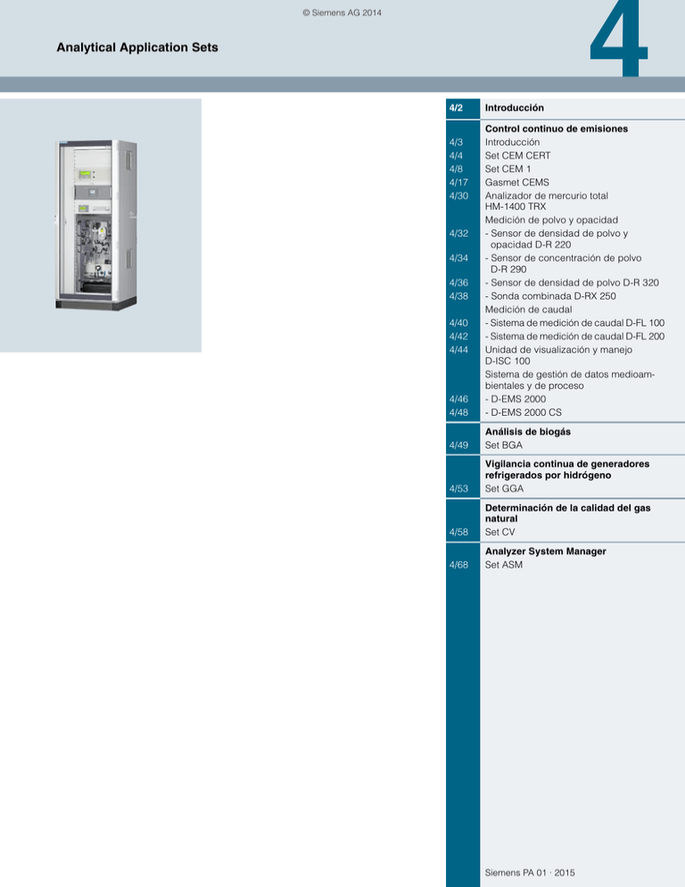 Analytical Application Sets