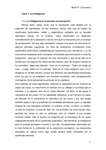 Martín F. Echavarría 1 Tema 7. La inteligencia 7.1