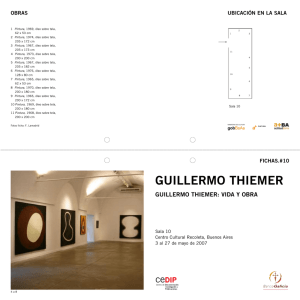 guillermo thiemer - Centro Cultural Recoleta