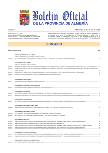 de la provincia de almería - Diputación Provincial de Almería