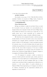 Poder Judicial de la Nación ///nos Aires, 22 de octubre de 2015