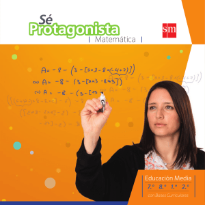 Matemática - Ediciones SM