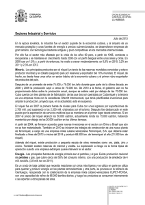 Cuba Sectores Industrial y Servicios 13 07
