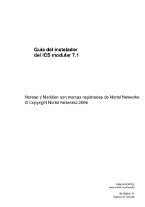 Guía del instalador del ICS modular 7.1