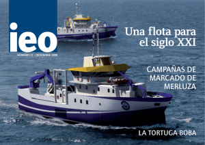Una flota para el siglo XXI - Instituto Español de Oceanografía