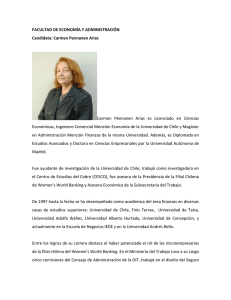 Carmen Pennanen Arias - Universidad Central de Chile