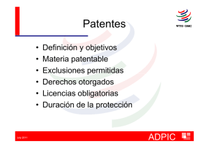 3a Patentes - sesión 51
