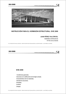 EHE-2008 INSTRUCCIÓN PARA EL HORMIGÓN ESTRUCTURAL