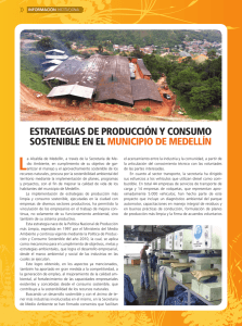 estrategias de producción y consumo sostenible en el municipio de