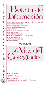 Boletín de Información LaVoz del Colegiado - CICCP