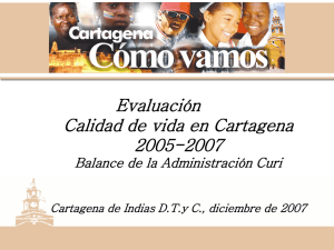 2007 - Cartagena Cómo Vamos