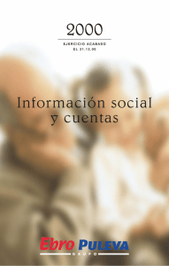Información social y cuentas