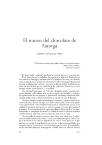 El museo del chocolate de Astorga