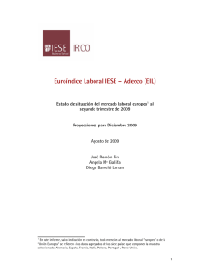 Euroíndice Laboral IESE – Adecco (EIL)