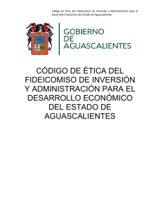 Código Ética FIADE - Gobierno del Estado de Aguascalientes