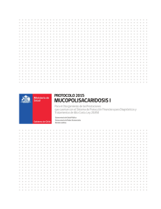 protocolo 2015 mucopolisacaridosis i