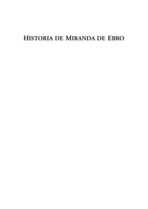 Historia de Miranda de Ebro - Ayuntamiento de Miranda de Ebro