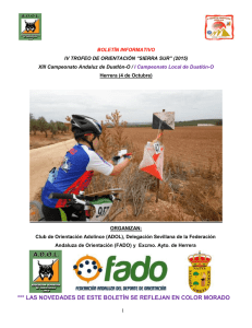 Boletín Trofeo Sierra Sur Def.2015