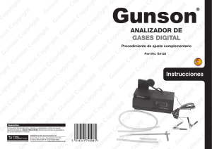 AnAlizAdor de GAses diGitAl