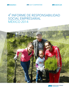 4 informe de responsabilidad social empresarial méxico 2014