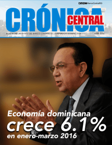 Abril - Banco Central de la República Dominicana