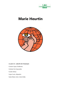 Marie Heurtin - Universidad Autónoma de Madrid