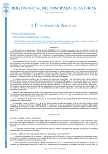 ResoluCión de 21 de abril de 2016, de - Asturias