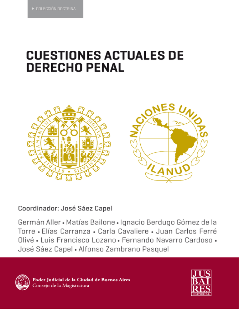 Cuestiones Actuales De Derecho Penal