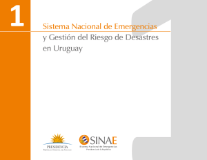 1Sistema Nacional de Emergencias y Gestión del Riesgo de