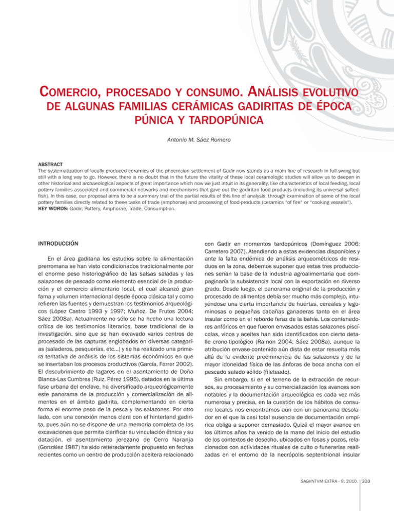 Comercio Procesado Y Consumo An Lisis Evolutivo De