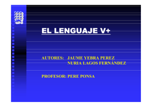Projecte 39: El Lenguaje V