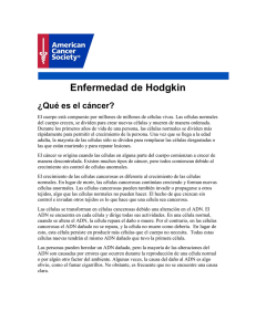 Enfermedad de Hodgkin - Sociedad Venezolana de Oncología