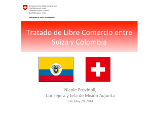 Tratado de Libre Comercio entre Suiza y Colombia