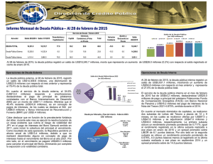 Informe Deuda Publica febrero 2015