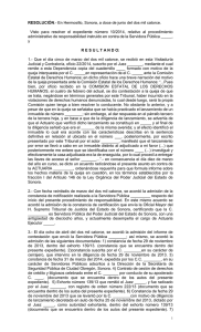 Resolución No. 10/2014 - Poder Judicial del Estado de Sonora