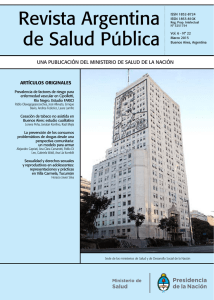 Revista Argentina de Salud Pública Vol. 6