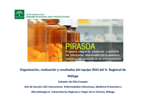 Resultados IRAS del H. Regional de Málaga 2014 Archivo