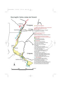 Ecorregión Delta e Islas del Paraná Ecorregión Delta e Islas del