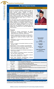Justicia Constitucional - Observatorio Judicial Dominicano